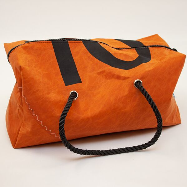 Tan Sailcloth Medium Holdall Thumbnail